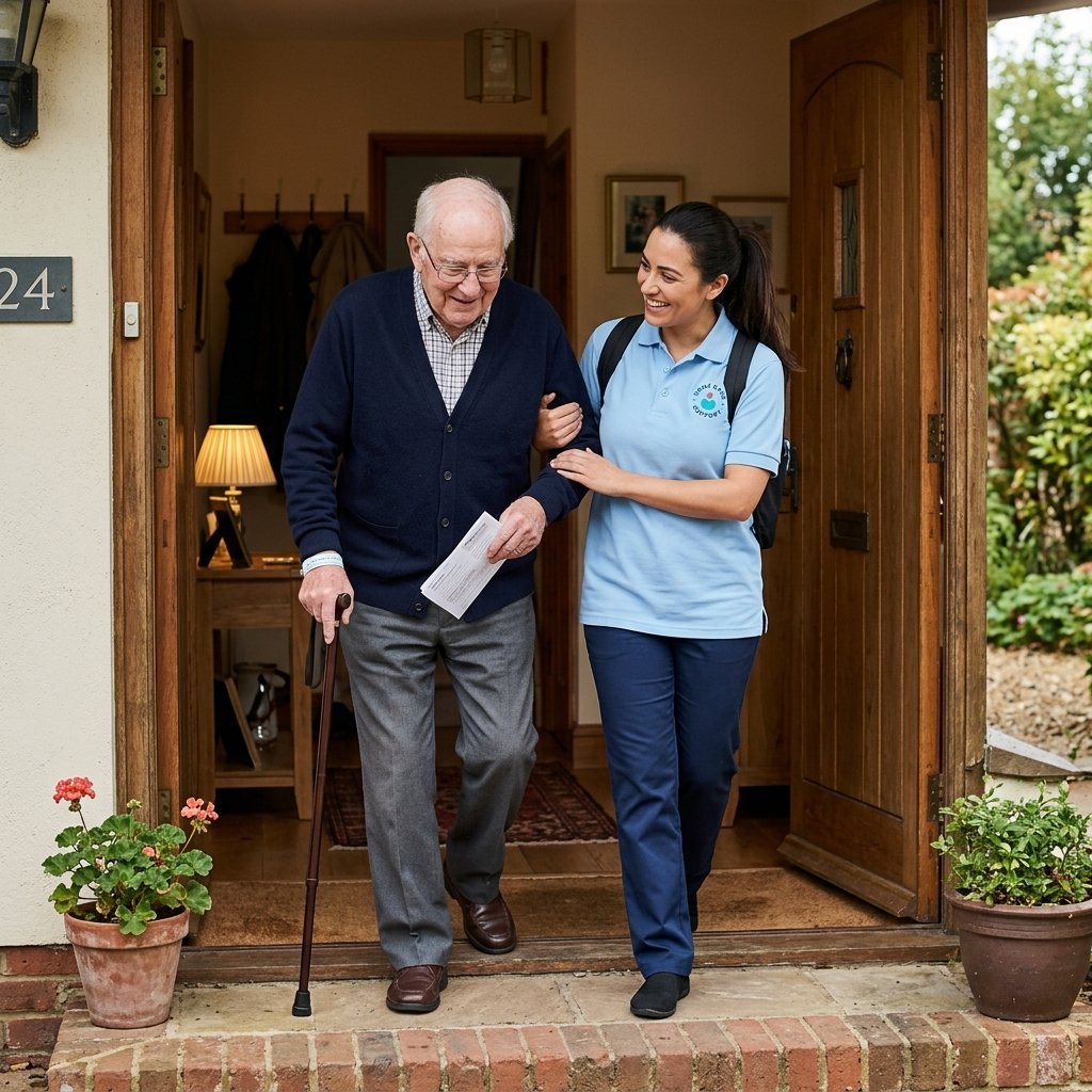 Recovery care at home after hospital discharge